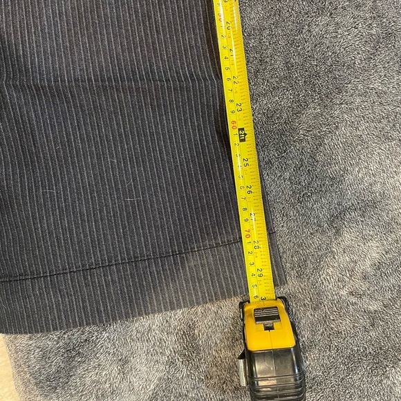 Ann Taylor Loft pinstriped trouser jeans - Picture 4 of 4